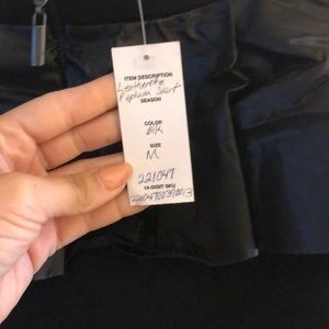 bebe Skirts - Bebe black leather peplum skirt bebe Skirts - Bebe black leather peplum skirt